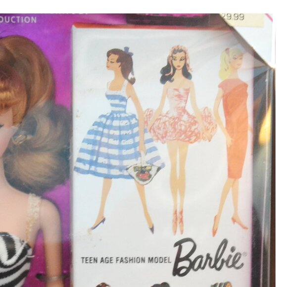 Vintage Mattel Barbie 35th Anniversary Reproduction 1959 Packaging Collectible - Picture 5 of 9